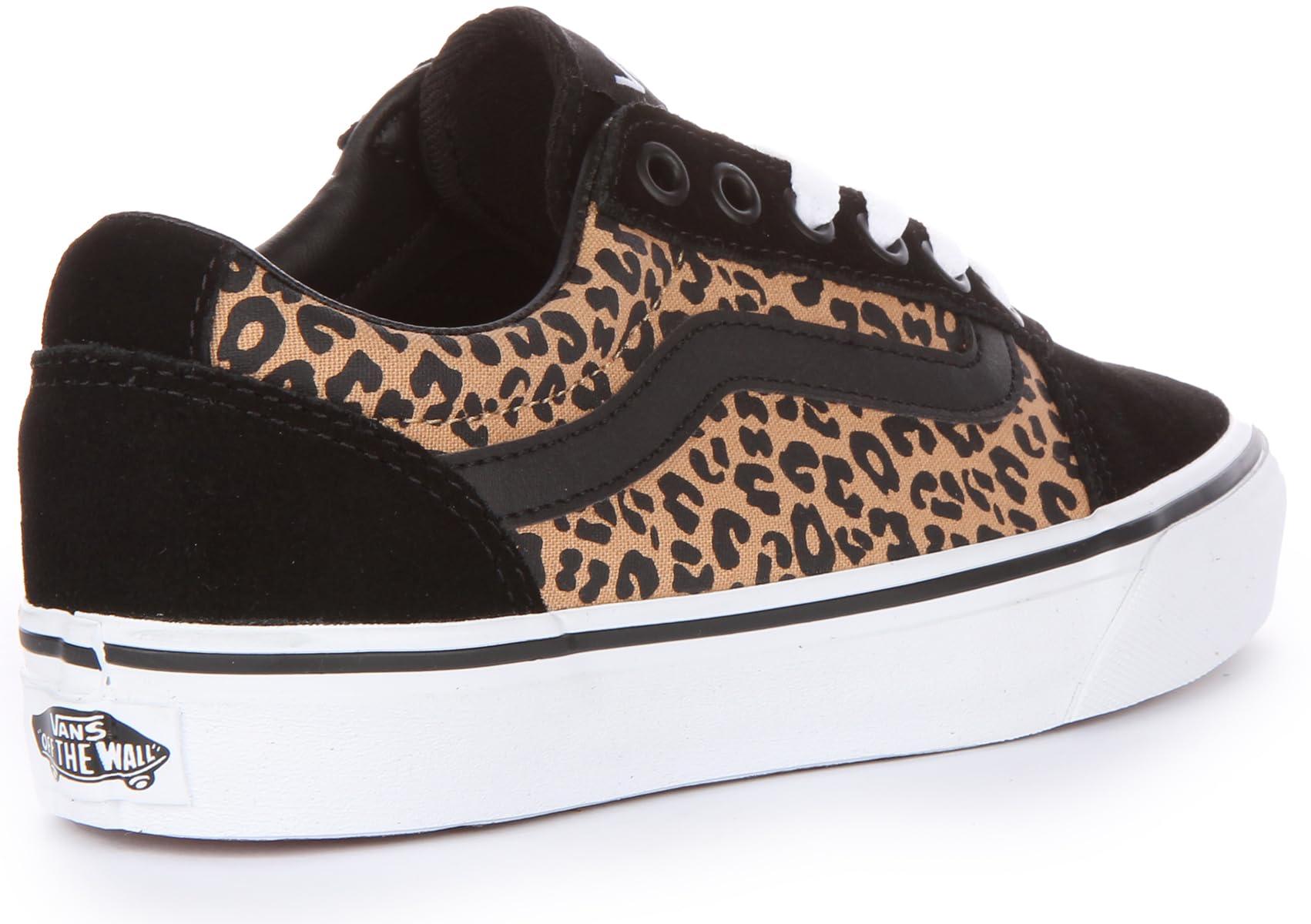 Vans Women's Ward Trainers, Cheetah Black White, 8