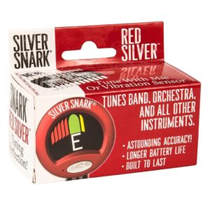 SNARK 2 Clip-on All Instrument Tuner-Red/Silver (SILRED)