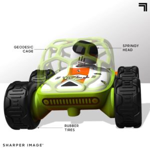 Sharper Image Orbit Tumbler, 2.4 GHz Glow-in-The-Dark All-Terrain Rover