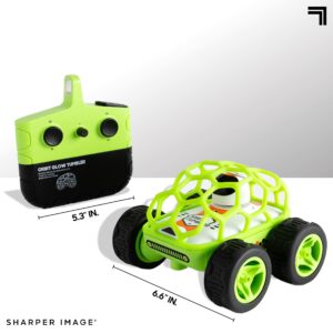 Sharper Image Orbit Tumbler, 2.4 GHz Glow-in-The-Dark All-Terrain Rover