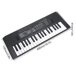 BHDK Electric Music Piano, Portable Multi-Function Musical Keyboard Piano Keyboard, for Kids Beginners Girls Boys (BHDKvukog7t4xs5145)