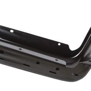 HECASA Rear Bumper End Face Bar Compatible with 2009-2014 Ford F150 Styleside Black Driver Passenger Side W/O Sensor Hole Replacement For FO1102375-2 Packages