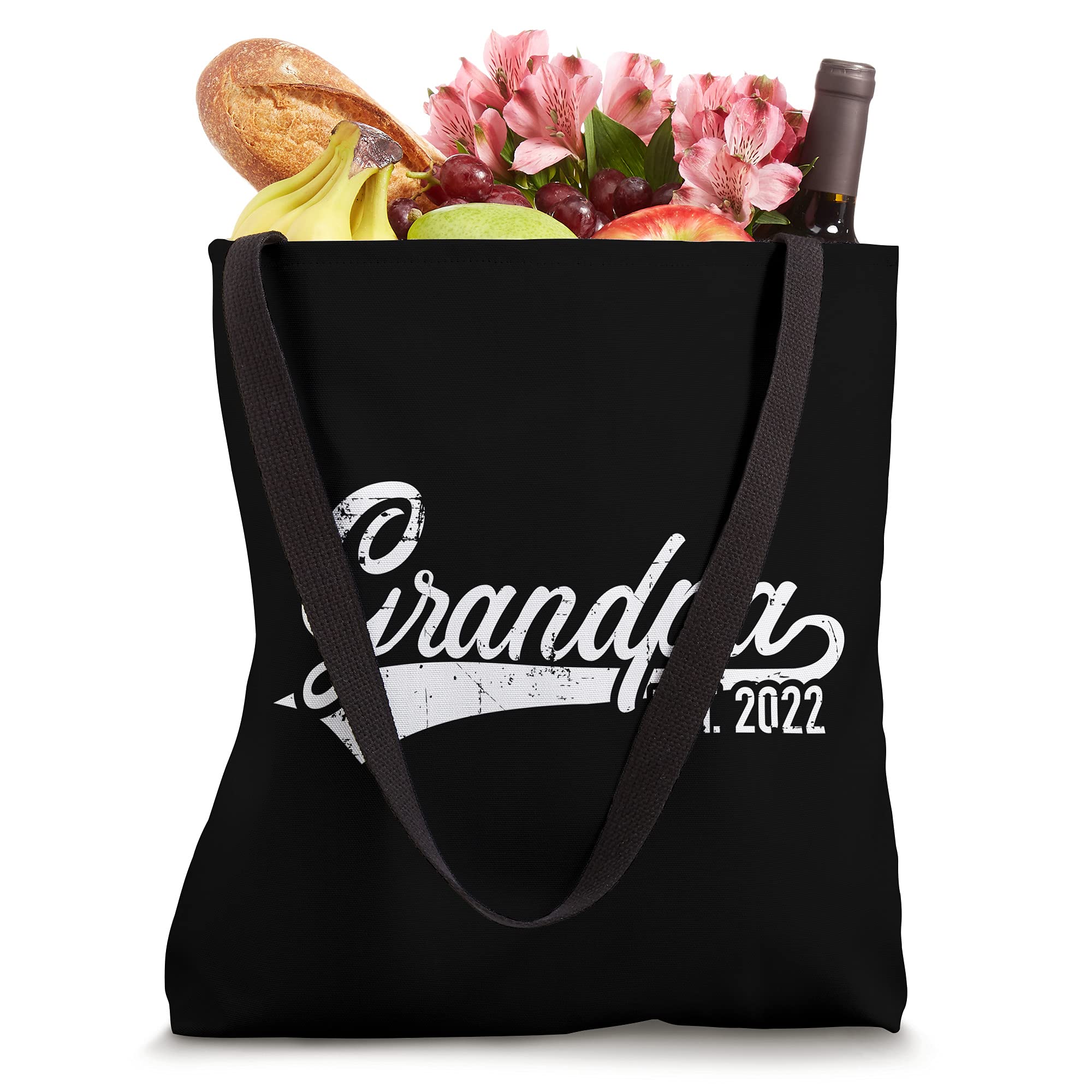 Grandpa est. 2022 for grandfather to be Tote Bag