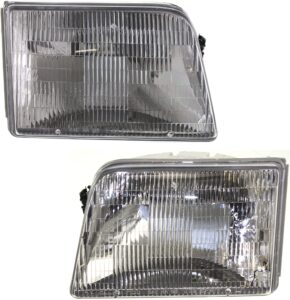 garage-pro headlight compatible with 1993-1997 ford ranger set