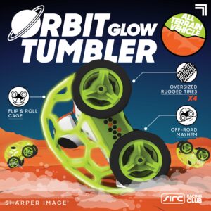 Sharper Image Orbit Tumbler, 2.4 GHz Glow-in-The-Dark All-Terrain Rover