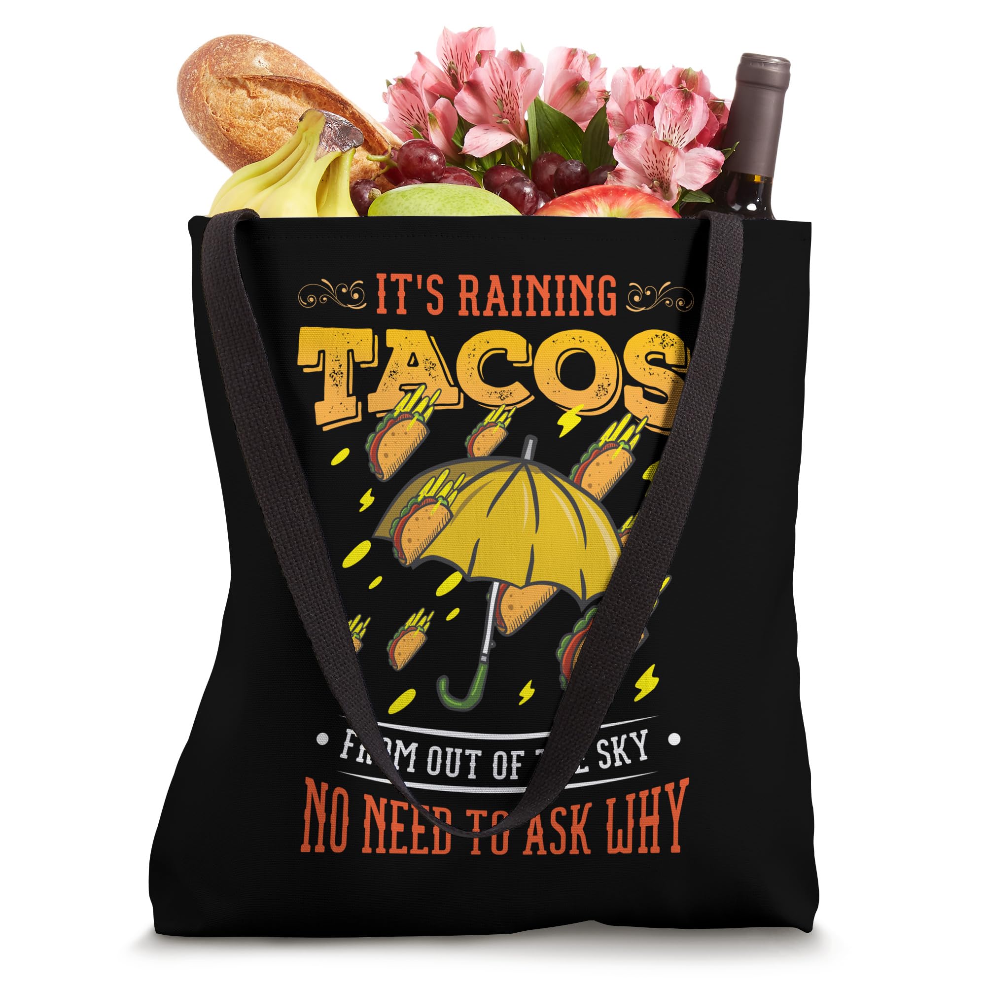 It's Raining Tacos Funny Taco Kids Girls Boys Gift Tote Bag