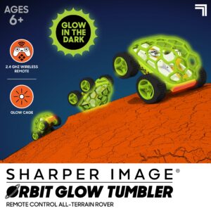 Sharper Image Orbit Tumbler, 2.4 GHz Glow-in-The-Dark All-Terrain Rover