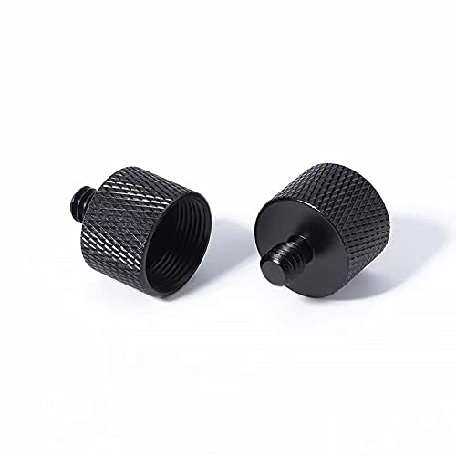 Donuts Mic Stand Adapter 5/8 to 1/4 and 1/4 to 5/8 Screw Thread Adapter Microphone to Tripod Adapter