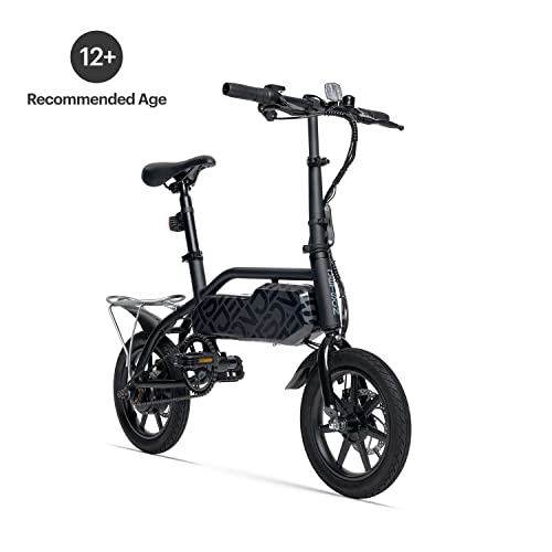 Jetson J5 Electric Bike, Top Speed of 15 MPH, Maximum Range of 15 miles with Twist Throttle Or 30 miles with Pedal Assist, 350-Watt Motor, Ages 12+, Black, JJ5-BLK