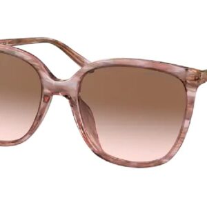 Michael Kors MK2137U 317513 57MM Rose Transparent/Brown Pink Gradient Square Sunglasses for Women+ BUNDLE With Designer iWear Eyewear Kit