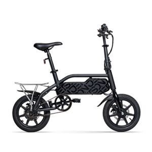 Jetson J5 Electric Bike, Top Speed of 15 MPH, Maximum Range of 15 miles with Twist Throttle Or 30 miles with Pedal Assist, 350-Watt Motor, Ages 12+, Black, JJ5-BLK