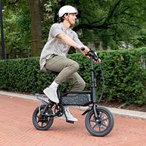 Jetson J5 Electric Bike, Top Speed of 15 MPH, Maximum Range of 15 miles with Twist Throttle Or 30 miles with Pedal Assist, 350-Watt Motor, Ages 12+, Black, JJ5-BLK