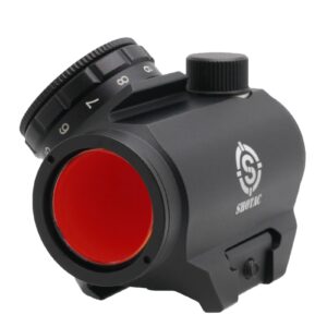 SHOTAC Red Dot Sight ST007,2 MOA dot size, Submersible to 16 feet (5 Meters) IPX8 Waterproof & Shockproof Over 15,000 Rounds of .223