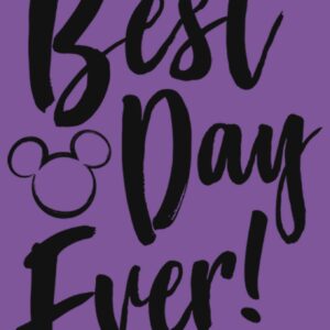 Disney Girl's Characters Best Day, PUR Berry, Medium