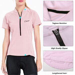 CATENA Women's Cycling Jersey Short Long Sleeve Workout Shirt Running Womens Summer Tops