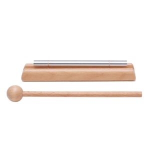 Solo Bell Chime Bar Hand Musical Percussion Instrument for Teachers‘ Classroom Management, Meditation, Meeting, and Sound Therapy