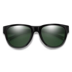 Smith Rockaway Sport & Performance Sunglasses - Black | Chromapop Polarized Gray Green