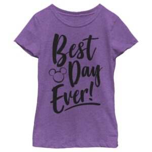 Disney Girl's Characters Best Day, PUR Berry, Medium