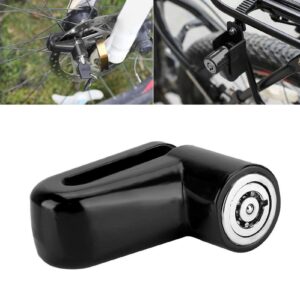 Lightweight Safety Mini Brake Lock, ABS + Metal Disc Brake Lock, Road Bicycle for Bicycle for Motorcycle(black)