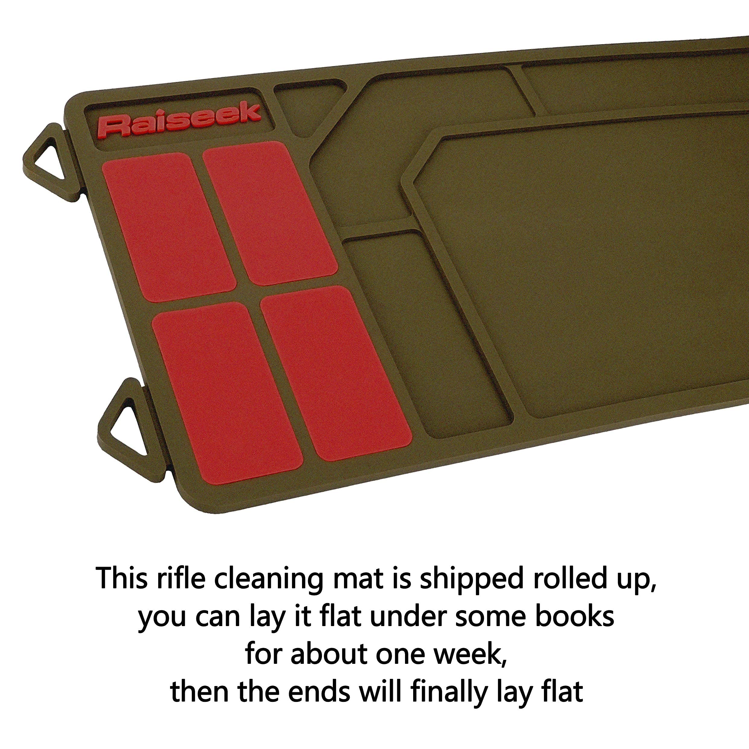 Raiseek Rifle Shotgun Cleaning Mat Gun Cleaning Stand for Cleaning