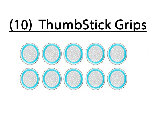 5 Pairs 10 Pcs Silicone Cap Joystick Thumb Grip Protect Cover for Ps3 Ps4 Ps5 Xbox 360 Xbox One Xbox Series X Wii U NSwitch Pro Controllers Game Controllers