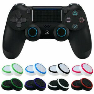 5 Pairs 10 Pcs Silicone Cap Joystick Thumb Grip Protect Cover for Ps3 Ps4 Ps5 Xbox 360 Xbox One Xbox Series X Wii U NSwitch Pro Controllers Game Controllers