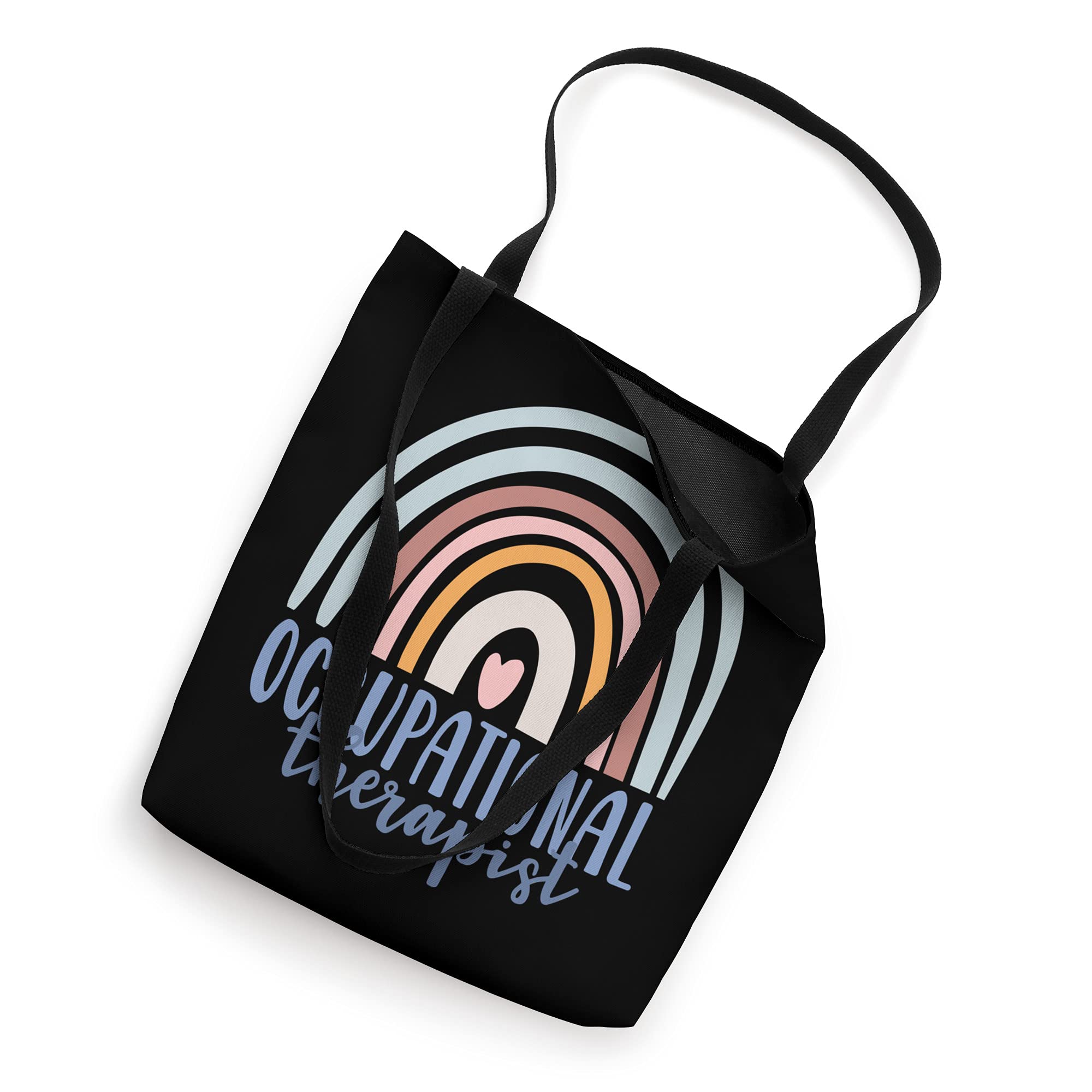 Occupational Therapy Worker OT Boho Rainbow Retro Gift Tote Bag