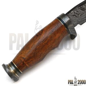 PAL 2000 HUNTING KNIVES HUN-9104 Custom Knife Handmade Damascus Steel Knife With Sheath