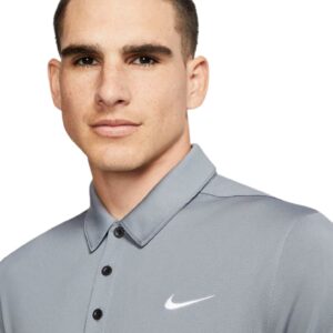 Nike Football Polo Gray | Black | White XL