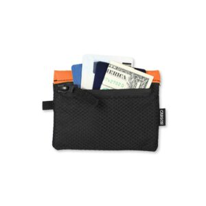 Carson Water Resistant Floating Wallet, Orange (EW-20OR)