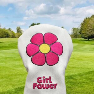 Foretra - Limited Edition Girl Power Design - Driver Head Cover - Tour Quality Golf Club Cover - Style and Customize Your Golf Bag