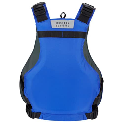 MUSTANG SURVIVAL Trident Harmonized Foam Front Zip PFD for Adults (Blue - L/XL)