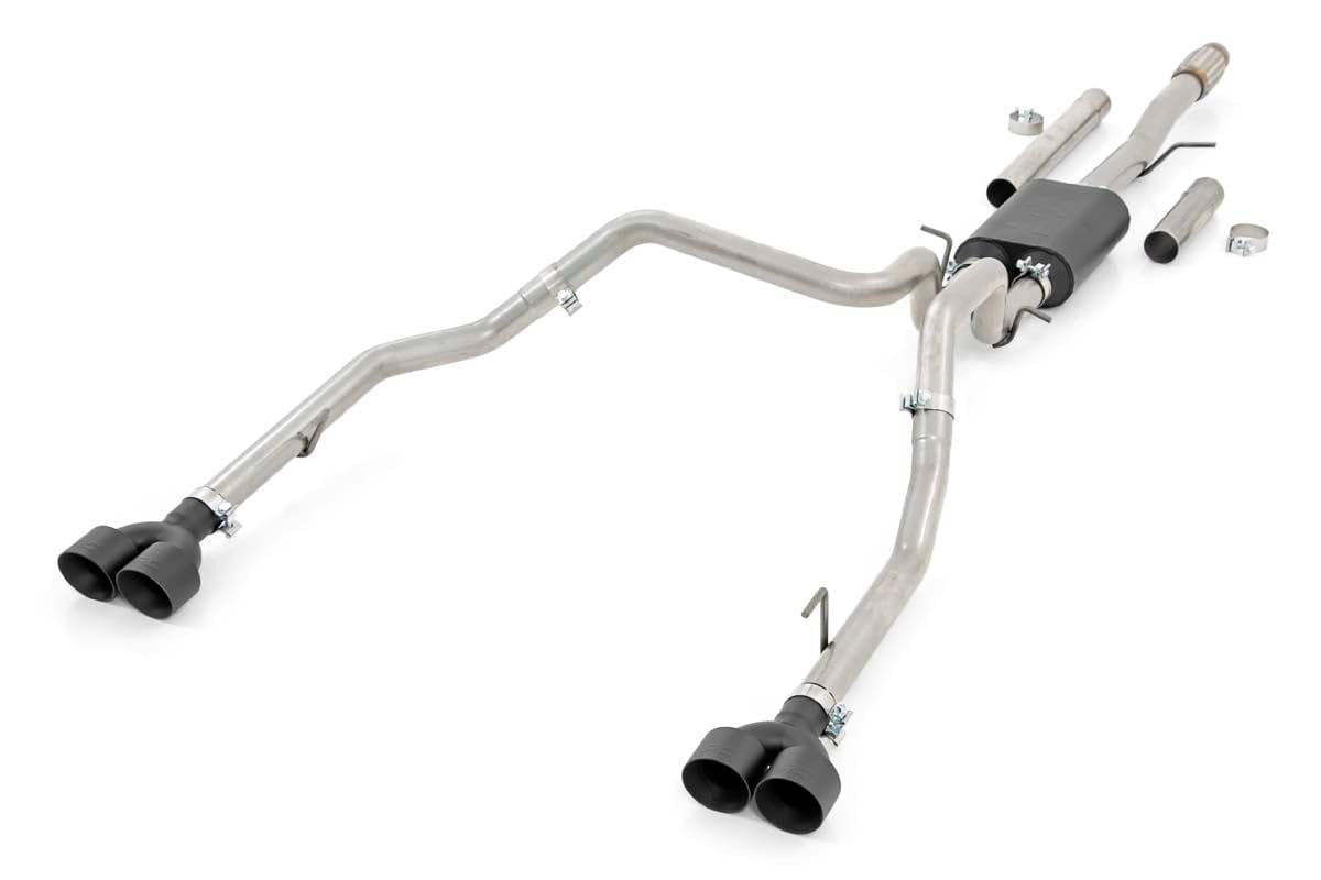 Rough Country Dual Cat-Back Exhaust for 19-24 Chevy/GMC 1500 | 6.2L - 96014