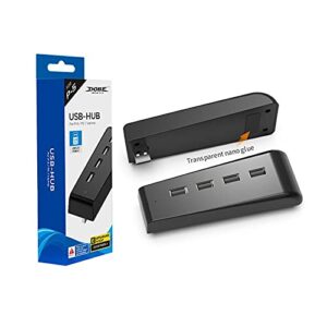 PS5 USB HUB, PS5 USB Extender, USB High-Speed Expansion Hub Charger Compatible with Playstation 5 Game Console