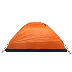 cyrank single person waterproof tent, lightweight, windproof, suitable for camping & hiking