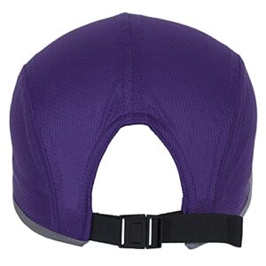 Headsweats Unisex Adult Performance Reflective Race Hat for Running and Outdoor Lifestyle Baseball Cap, Purple, 1 US