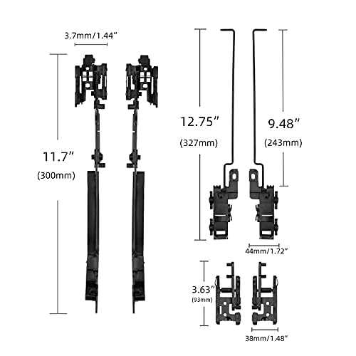 Sunroof Repair Kit Compatible with Ford F150/F250/F350/F450/Expedition Lincoln Navigator Mark LT Aftermarket Track Assembly Parts Replace# 02ESR1201ABK