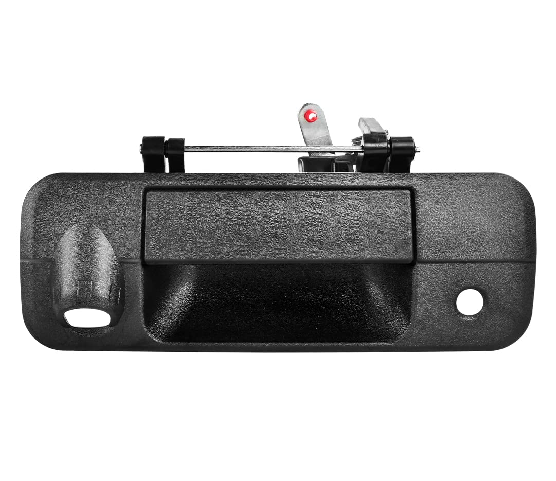 FAERSI Tailgate Handle Liftgate Latch Handle with Rear Camera Hole Replacements for 2007-2013 Toyota Tundra | Replaces# 69090-0C051, 690900C051, 81214