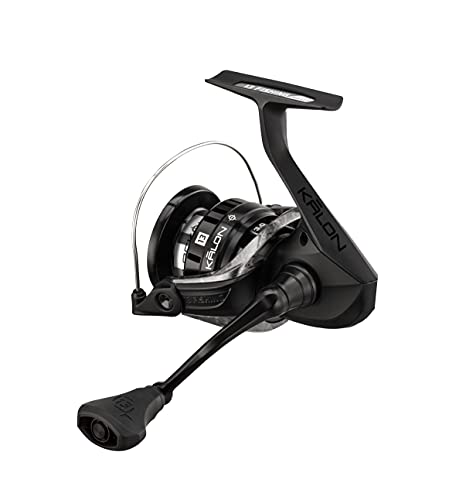 13 FISHING - Kalon O Blackout Spinning Reel - 5.2:1 Gear Ratio - 2.0 Size (Salt+Fresh) - KLO-5.2-2.0