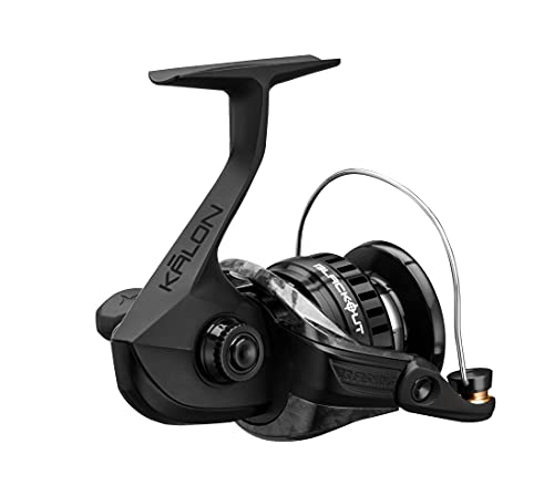 13 FISHING - Kalon O Blackout Spinning Reel - 5.2:1 Gear Ratio - 2.0 Size (Salt+Fresh) - KLO-5.2-2.0