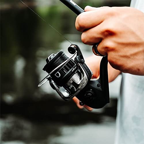 13 FISHING - Kalon O Blackout Spinning Reel - 5.2:1 Gear Ratio - 2.0 Size (Salt+Fresh) - KLO-5.2-2.0