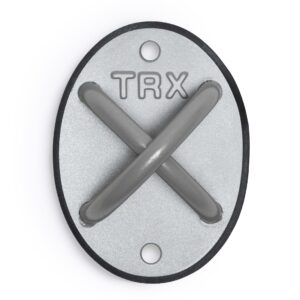 TRX Training XMount, Training Mount Anchor for TRX Suspension-Trainer Straps, TRX Mount Bracket for Suspension-Training Equipment, Grey