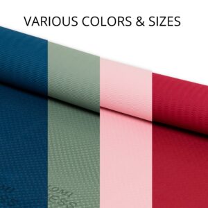 Lomi Fitness Premium Yoga Mat, Non Slip TPE Material for Extra Grip, Extra Padded, Exercise & Fitness, Great for Yoga, Pilates and More, Home & Gym Workouts, Lightweight Includes Free Carrying Strap