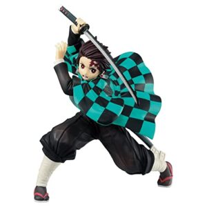 ichibansho figure - demon slayer: kimetsu no yaiba - reprint version tanjiro kamado (proceed with unbreakable heart and sword), bandai spirits collectible statue