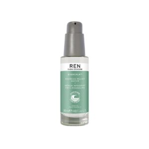 ren clean skincare evercalm redness relief facial serum - clinically proven to visibly reduce redness after only 30 minutes, proven to strengthen the skin barrier, formulated for sensitive skin