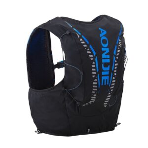 Trail Running Backpack,12L High Capacity Vest Bag,Designed for Trail Running(Blue M/L)