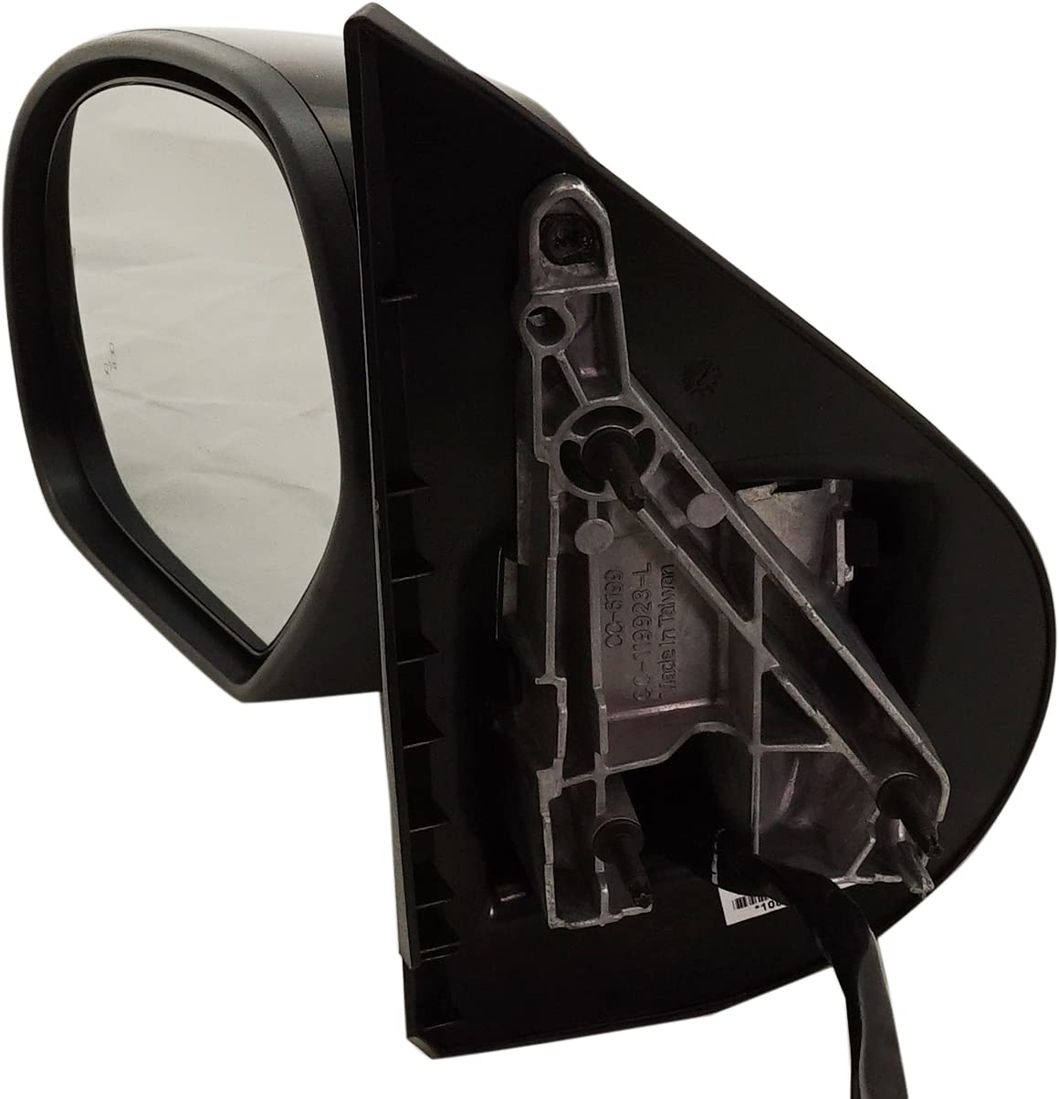 Kool Vue Driver Side Power Heated Mirror for Chevrolet Tahoe Suburban 1500 GMC Yukon 2007-2014 Power Fold With Signal Light, Blind Spot Light, Memory & Puddle Lamp; Without Auto-Dimming Textured