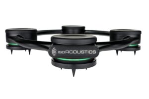 isoacoustics subwoofer isolation stand: aperta sub (10.5" w x 11.5” d)