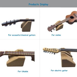 Craymin Guitar Neck Rest Support Guitar Maintenance Neck Support for String Change, Fret Leveling, Nut Adjustment of String Instruments Guitars, Basses, Ukulele, Mandolin, Banjo