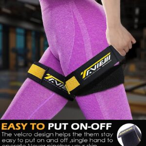 Occlusion Bands for Women Glutes & Hip Building, Blood Flow Restriction Bands BFR Bundle Booty Bands, Best Fabric Resistance Bands for Exercising Your Butt, Squat, Thigh, Fitness